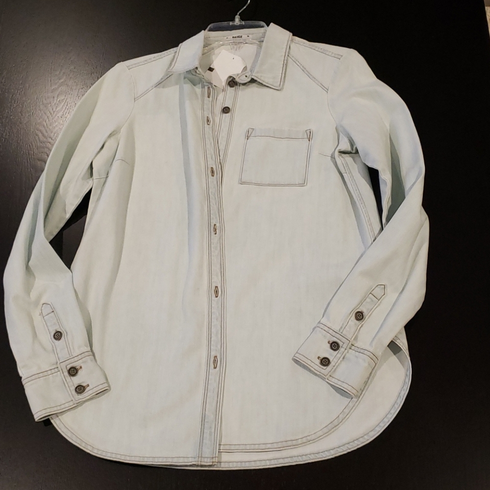 NWT! Paige Denim Shirt! S